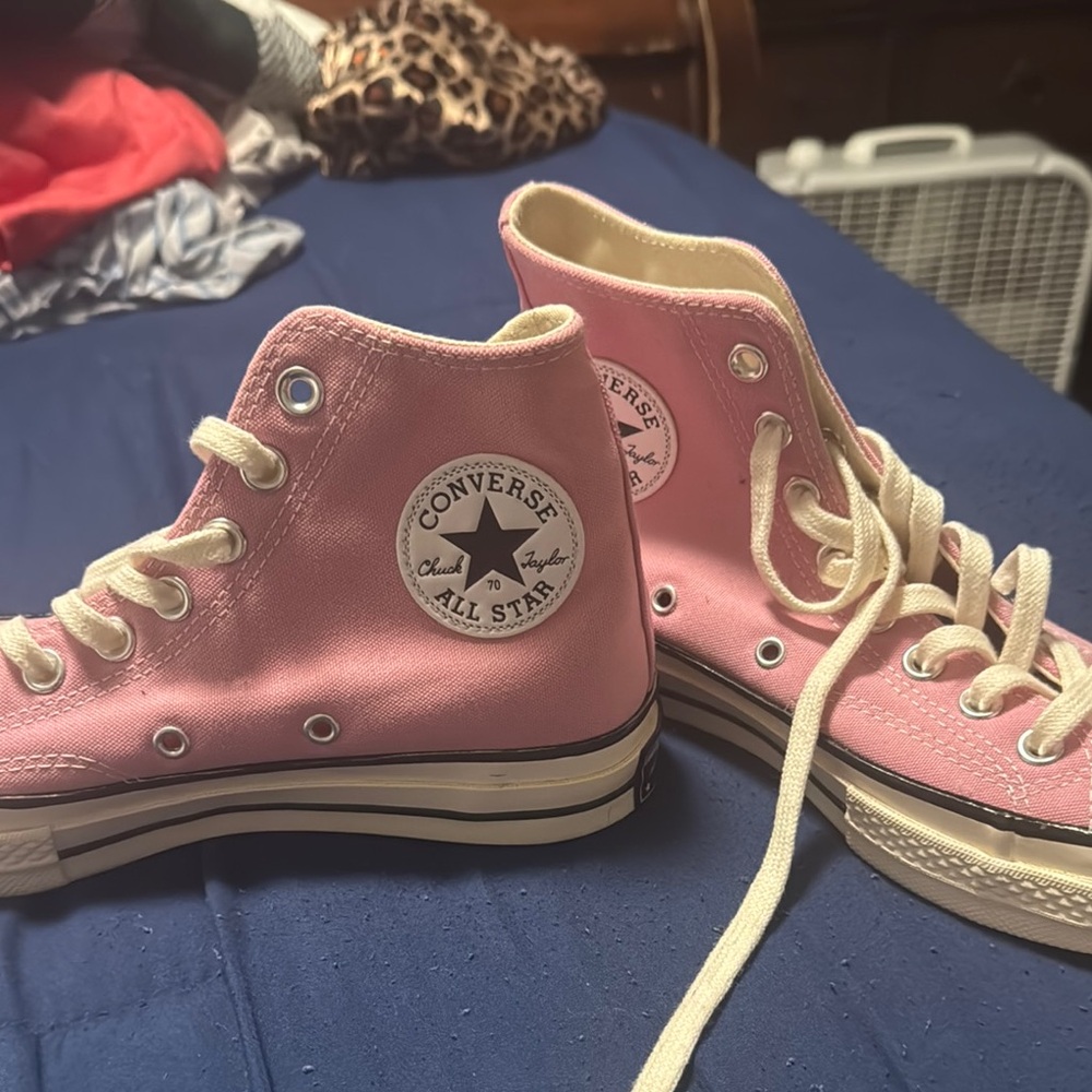 Converse Classic Pink Canvas High-Tops